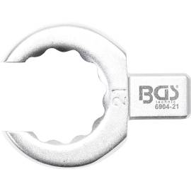 Clé Annulaire et Ouverte 21 mm - Empreinte 9 x 12 mm - Acier Résistant - Précision et Durabilité - D-Work
