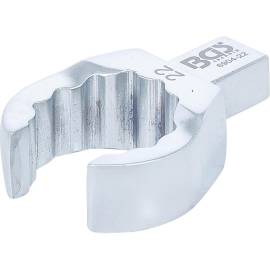 Clé Annulaire Ouverte 22 mm - Empreinte 9x12 mm - Acier Résistant - Précision et Durabilité - BGS