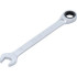 Clé Mixte à Cliquet Courte à Couder 16 mm - Acier Résistant - Maniabilité et Précision - BGS