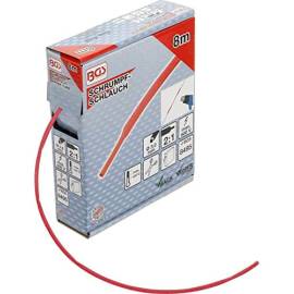 Boîte de Gaines Thermorétractables 8 m Ø3 mm - Rouge, Protection et Isolation Électrique - BGS