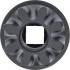 Outil de Rotation de Volant d'Inertie pour Renault - 6 x 5.4 x 11.4 cm - Acier Robuste - Maintien Sécurisé et Précis - D-Work