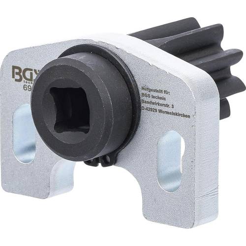Outil de Rotation de Vilebrequin pour Camions Volvo et Renault - 61 x 70 x 76 mm - Acier Robuste - Maintenance Mote - D-Work