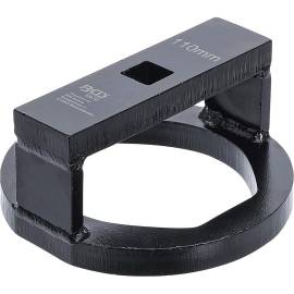 Clé de Boulon pour Bouchon d'Essieu Arrière BPW 110 mm - Outil Robuste en Acier - Montage et Démontage Faciles - D-Work