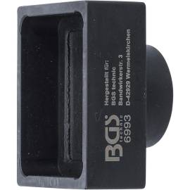 Clé pour Écrous de Serrage d'Essieu 60 mm - Compatible DAF, MAN, Mercedes-Benz, Kässbohrer, Setra - Outil Robuste - D-Work