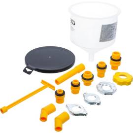 Jeu d’Entonnoirs de Remplissage 12 Pièces - Plastique Résistant - Pratique et Polyvalent - BGS