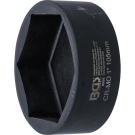 Clé de Moyeu Six Pans 105 mm - Pour DAF et Volvo - Robuste et Précise, Acier, Pro - D-Work