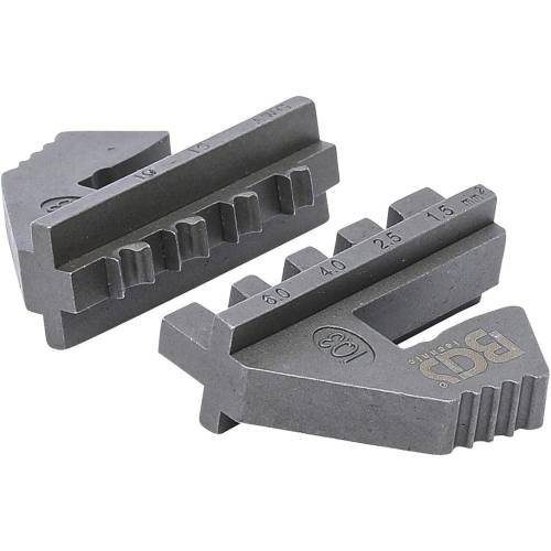 Mâchoires de Serrage pour Connecteurs Solaires Tyco - Dimensions 55x16x66 mm - Compatible Art. 70003 - Fixation Fiable et - BGS