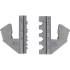 Mâchoires de Serrage pour Connecteurs Solaires Tyco - Dimensions 55x16x66 mm - Compatible Art. 70003 - Fixation Fiable et - BGS