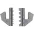 Mâchoires de Serrage pour Connecteurs Solaires Tyco - Dimensions 55x16x66 mm - Compatible Art. 70003 - Fixation Fiable et - BGS