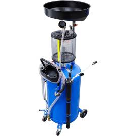 Vidangeur Pneumatique d’Huile 80L - Récupérateur d’Huile Usée - Capacité Importante et Maniabilité - - BGS