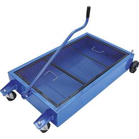 Récupérateur d'Huile Mobile 55 L - Mobile, Capacité 55 L - Pratique et Maniable pour Atelier - D-Work