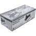 Cric Rouleur Hydraulique 1 T - 209 x 149 x 454 mm - Acier Robuste - Levage Facile et Sécurisé - D-Work