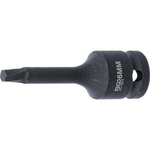 Extracteur de Vis 12,5 mm (1/2 ) - Pour Six Pans Femelle Défectueux 6 mm - - Démontage Facile et Efficace - BGS
