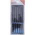 Jeu de Crochets Extra Longues 245 mm - 6 Pièces - Acier Résistant - Fixation Fiable et Pratique - BGS