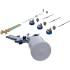 Pistolet de Peinture Pneumatique - 3 Buses 1,4-1,7-2,0 mm - Précision et Polyvalence - Pro - D-Work
