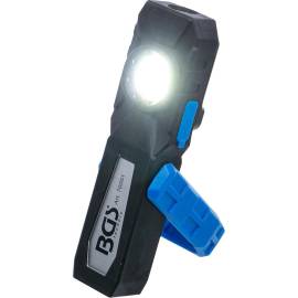 Lampe d’Atelier COB-LED Repliable - Aimant et Crochet Intégrés - Éclairage Puissant et Pratique - BGS
