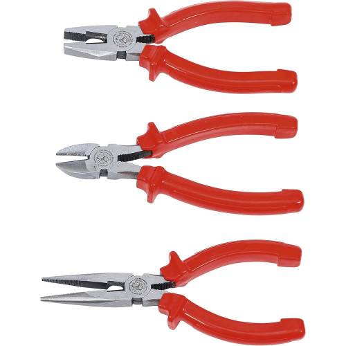 Jeu de Pinces 3 pcs - Acier, Précision et Robustesse - Pro - D-Work