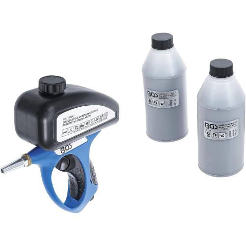Pistolet de Sablage Pneumatique 3 pcs - Accessoires Inclus - Puissant et Précis - Pro - D-Work