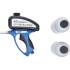 Pistolet de Sablage Pneumatique 3 pcs - Accessoires Inclus - Puissant et Précis - Pro - D-Work