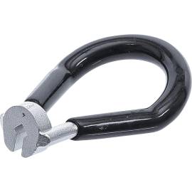 Clé de Rayons Noire 3,23 mm (0,127) - Outil Précis et Résistant, Acier - D-Work
