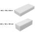 Bloc de Protection pour Pont Élévateur 340 x 150 x 55 mm - Résistant et Sécurisant - D-Work