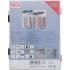 Mini Chalumeau avec Assortiment de 162 Gaines Thermo-Rétractables Colorées - Allumage Piézoélectrique - Précision et Polyv - BGS