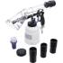 Pistolet Pneumatique de Nettoyage 7 Pièces - Brosse et Accessoire d’Aspiration - Polyvalent et Efficace - BGS