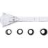 Accessoire d'Aspiration pour Pistolet Pneumatique de Nettoyage - Grand, 4 Adaptateurs - Polyvalent et Pratique - D-Work