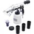 Accessoire d'Aspiration pour Pistolet Pneumatique de Nettoyage - Grand, 4 Adaptateurs - Polyvalent et Pratique - D-Work