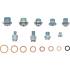 Assortiment de Réparation de Bouchons de Vidange d’Huile 63 pièces - Kit Complet en Acier - Réparation Facile et Durable - BGS