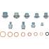 Assortiment de Réparation de Bouchons de Vidange d’Huile 63 pièces - Kit Complet en Acier - Réparation Facile et Durable - BGS