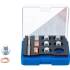 Assortiment de Réparation de Bouchons de Vidange d'Huile 63 pcs - Kit Complet en Acier - Réparation Facile et Durable - D-Work