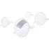 Jeu d Entonnoirs 4 pcs D.55-125 mm - Sans Danger Alimentaire - Pratique et Polyvalent, Plastique - D-Work