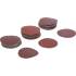 Jeu de Feuilles Abrasives pour Ponçeuse Excentrée Ø50 mm - Cal. 60, 80, 120 - 30 Pièces - Ponçage Efficace et Polyvalent - BGS