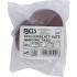 Jeu de Feuilles Abrasives pour Ponçeuse Excentrée D.50 mm - Cal. 60, 80, 120 - 30 pcs - Ponçage Efficace et Polyvalent - D-Work