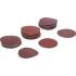 Jeu de Feuilles Abrasives pour Ponçeuse Excentrée Ø50 mm - Cal. 60, 80, 120 - 30 Pièces - Ponçage Efficace et Polyvalent - BGS