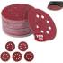 Jeu de Feuilles Abrasives pour Ponçeuse Excentrée Ø50 mm - Cal. 60, 80, 120 - 30 Pièces - Ponçage Efficace et Polyvalent - BGS