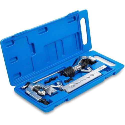 Presse à Collets Doubles avec Coupe-Tubes - 10 pcs - Acier Robuste - Précision et Polyvalence, Pro - D-Work