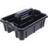 Caisse Porte-Outils Plastique - 29,8 x 19,1 x 39,5 cm - Légère et Résistante - Pro - D-Work
