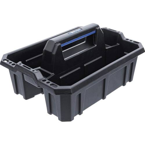 Caisse Porte-Outils Plastique - 29,8 x 19,1 x 39,5 cm - Légère et Résistante - Pro - D-Work