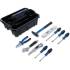 Caisse Porte-Outils Plastique 11 Pièces - Assortiment Complet - Pratique et Résistante - BGS