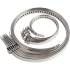 Jeu de 10 Colliers pour Soufflet d’Essieu 7 mm 50-120 mm - Acier Inoxydable - Fixation Robuste et Durable - BGS