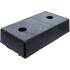 Protection de Rampe de Chargement - 25,2x10,3x45,6 cm - Tampon Anticollision pour Camions - Sécurité et Protection - BGS