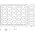 Tampon en Caoutchouc pour Pont Élévateur 160x120x20 mm - Résistant et Antidérapant - BGS