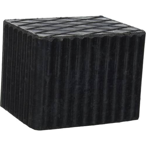 Tampon en Caoutchouc pour Pont Élévateur 160x120x115 mm - Résistant et Antidérapant - - BGS