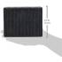 Tampon en Caoutchouc pour Pont Élévateur 160x120x115 mm - Résistant et Antidérapant - - BGS