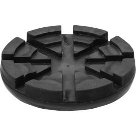 Tampon Caoutchouc pour Pont Élévateur Ø125 mm - Résistant et Antidérapant - - BGS