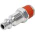Raccord Rapide à Air Comprimé 6,3 mm (1/4 ) - Filetage Mâle - - Connexion Fiable et Rapide - BGS