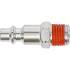 Raccord Rapide à Air Comprimé 6,3 mm (1/4 ) - Filetage Mâle - - Connexion Fiable et Rapide - BGS