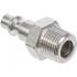 Raccord Rapide à Air Comprimé 8 mm (5/16 ) - Tuyau Flexible - Connexion Rapide et Fiable - BGS
